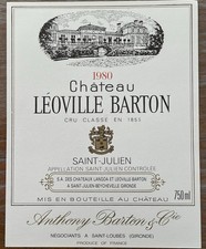 Étiquette de Château