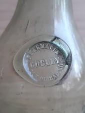 bouteille verre ancien