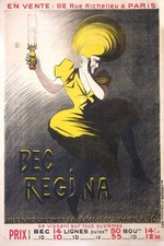 Affiche ancienne cappiello bec - ancienne,