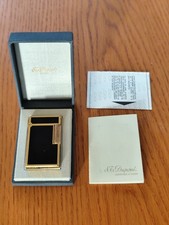 Briquet Dupont Vintage Avec Boîte Non Testé Pierre Ok