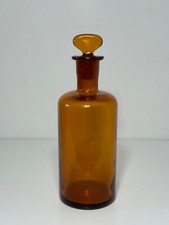 Bouteille de pharmacie verre