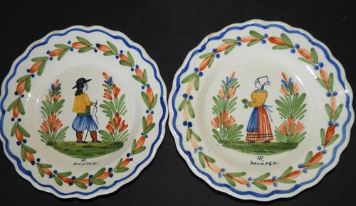 Quimper assiettes - hr,