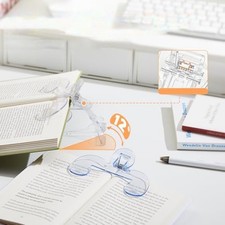 Clips de livre transparents 4