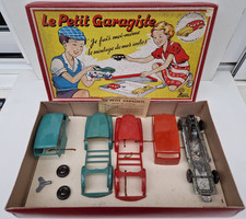 Rare coffret garagiste jouet Mont-Blanc en boite d'origine ancien époque joustra