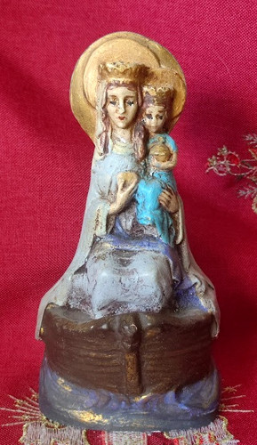 Statue notre dame - dame, boulogne
