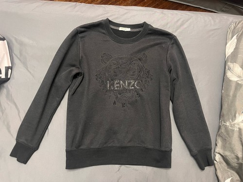 Kenzo sweatshirt black - kenzo,