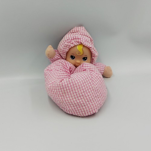 Ancienne poupée chiffon rose