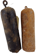 PAIRE DE POIDS D'HORLOGE