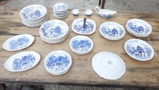 Service 53 Pieces Assiette en