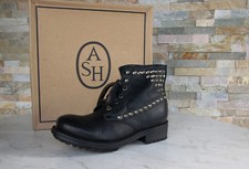 Ash Taille 37,5 Bottes Bottines Bottine Chaussures Vintage Trick Neuf Autrefois