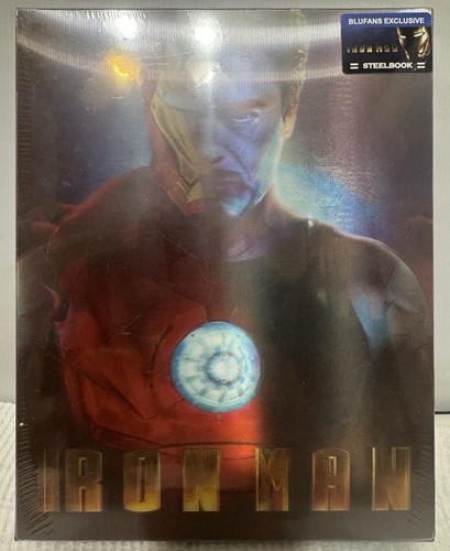 New iron man blufans blu - new,