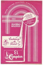 Cadeaux de Paris & EL Campéon