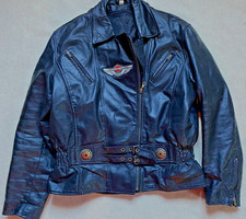 Blouson cuir moto harley davidson excellent état taille L
