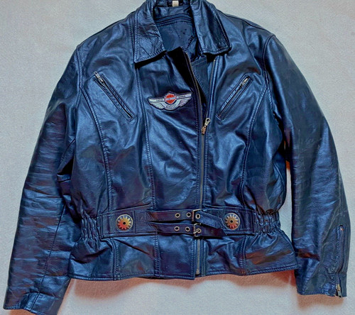 Blouson cuir moto harley