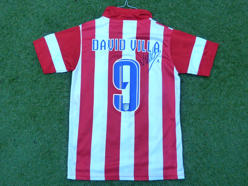 Maillot atletico madrid signed - maillot,