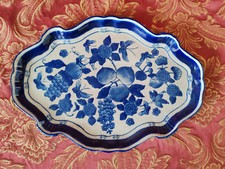 PLAT EN PORCELAINE ANGLAISE VICTORIA WARE IRONSTONE