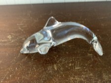3 dauphins clair en cristal
