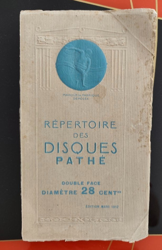 Répertoire des disques - des,