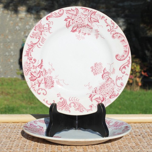Paire assiettes plates - paire, en