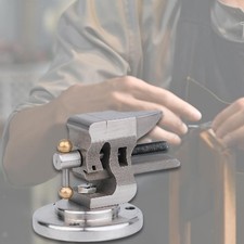 Mini étau d'établi avec base pratique, polyvalent et léger, en acier