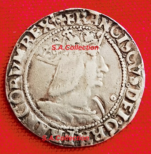 François 1er demi teston au - françois,