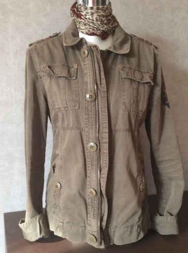 Veste blouson beige style - veste,