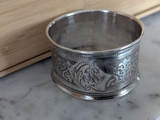 rond De serviette argent