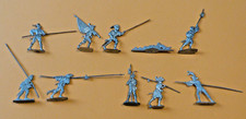 Plats d'étain - Zinnfiguren : 10 lansquenets allemands marques diverses - Lot 03