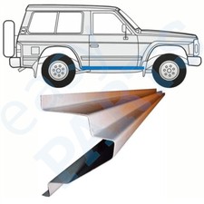 PATROL Y60 GY60 1990-1997 3 Portes Tôle de Réparation de Seuil / Droite = Gauche