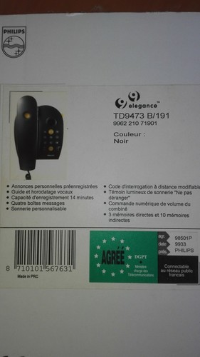 Telephone filaire répondeur - filaire,