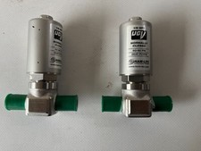 2 Vannes Pneumatiques en INOX HAM-LET HD20-4LKC-M4 quasi neuves
