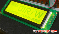 Korg 01R/W Yellow Green LED