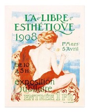 Affiche Art Nouveau Vintage