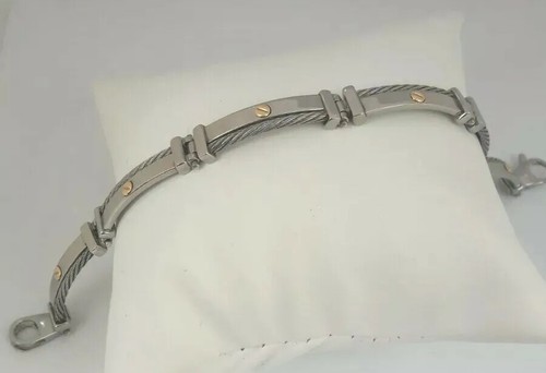 Bracelet acier homme - et,