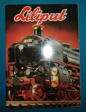 ANCIEN CATALOGUE LILIPUT éch HO HOe . 1979/80 D/F/EN .70 PAGES. LOCOMOTIVE WAGON