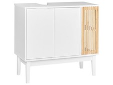 Meuble lavabo bambou mdf - meuble,