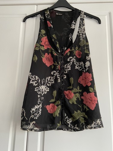 Haut vintage longue ligne - , noir