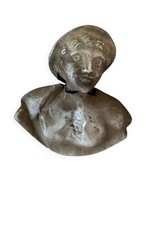 Buste Mercure Antique Authentique 