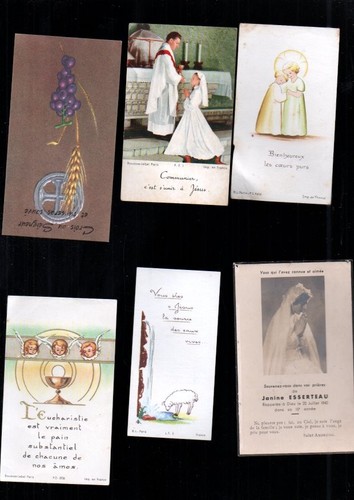 Lot images pieuses - lot, 12