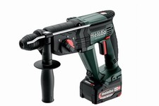 Marteau perforateur METABO KH 18 LTX 24 - 2 batteries 4.0 Ah, chargeur -
