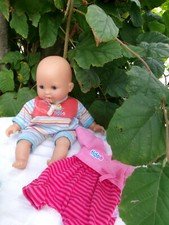 poupée poupon corolle tidoo 2002 30cm bébé bain 