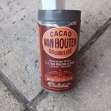 boite métal  ancienne  VAN HOUTEN cacao  500 grs