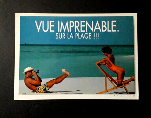 Carte postale humoristique - carte,