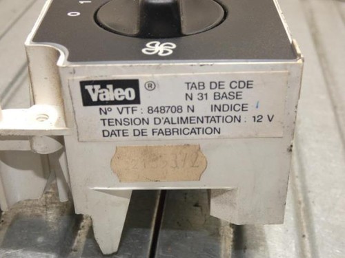 Commande chauffage citroen - chauffage, zx