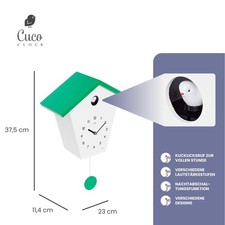 Pendule à coucou MAISON DE LA FORÊT NOIRE moderne horloge de la Forêt-Noire