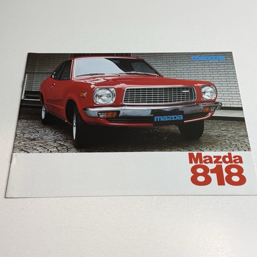 Mazda 818 12p brochure - mazda,
