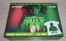 * RARE !! HULK COFFRET N°6 COLLECTOR 5 DVD + TEE SHIRT (TAILLE L)  VERSION FRANÇ
