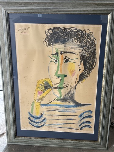 Pablo picasso homme à la - pablo, :