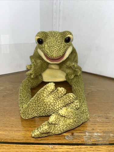 Folkmanis funny frog hand - funny,