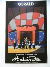 GERALD Affiche originale 91